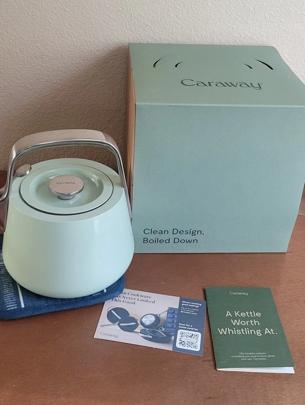 Caraway Whistling Tea Kettle Stainless Steel